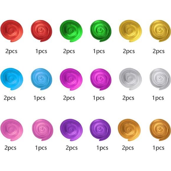 Colorful Ceiling Swirl Decorations Hanging Party Streamers Wedding Graduation - Picture 3 of 7